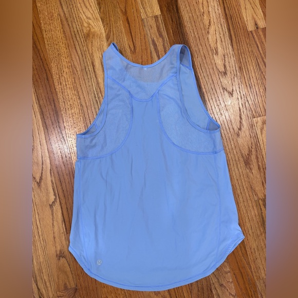 Lululemon Sculpt Tank Top, likely in a prep blue color Hydrangea Blue 8/M - Picture 2 of 5